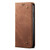 Google Pixel 8 Pro Denim Texture Casual Style Horizontal Flip Leather Case - Brown