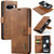 Google Pixel 8 Pro DG.MING Crazy Horse Texture Detachable Magnetic Leather Phone Case - Brown