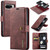 Google Pixel 8 Pro DG.MING Crazy Horse Texture Detachable Magnetic Leather Phone Case - Red