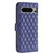 Google Pixel 8 Pro Diamond Lattice Wallet Leather Flip Phone Case - Blue