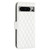 Google Pixel 8 Pro Diamond Lattice Wallet Leather Flip Phone Case - White