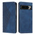 Google Pixel 8 Pro Diamond Pattern Skin Feel Magnetic Leather Phone Case - Blue