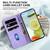 Google Pixel 8 Pro Double 8-shaped Embossed Leather Phone Case - Purple