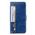Google Pixel 8 Pro Fashion Calf Texture Zipper Leather Phone Case - Blue