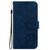 Google Pixel 8 Pro Little Tiger Embossed Leather Phone Case - Dark Blue