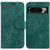 Google Pixel 8 Pro Little Tiger Embossed Leather Phone Case - Green
