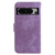 Google Pixel 8 Pro Little Tiger Embossed Leather Phone Case - Purple