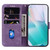 Google Pixel 8 Pro Little Tiger Embossed Leather Phone Case - Purple