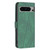 Google Pixel 8 Pro Magnetic Buckle Rhombus Texture Leather Phone Case - Green