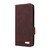 Google Pixel 8 Pro Magnetic Clasp Leather Phone Case - Brown