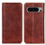 Google Pixel 8 Pro Magnetic Crazy Horse Texture Leather Phone Case - Brown