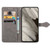 Google Pixel 8 Pro Mandala Flower Embossed Leather Phone Case - Gray