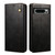 Google Pixel 8 Pro Oil Wax Crazy Horse Texture Leather Phone Case - Black