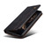 Google Pixel 8 Pro Oil Wax Crazy Horse Texture Leather Phone Case - Black
