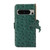 Google Pixel 8 Pro Ostrich Pattern Genuine Leather RFID Phone Case - Green