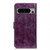 Google Pixel 8 Pro Retro Crazy Horse Texture Flip Leather Phone Case - Purple