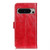 Google Pixel 8 Pro Retro Crazy Horse Texture Flip Leather Phone Case - Red