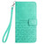 Google Pixel 8 Pro Rhombic Texture Leather Phone Case with Lanyard - Green