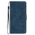 Google Pixel 8 Pro Seven Butterflies Embossed Leather Phone Case - Blue