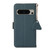 Google Pixel 8 Pro Side-Magnetic TJ Genuine Leather RFID Phone Case - Green
