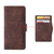 Google Pixel 8 Pro Skin Feel Calf Texture Card Slots Leather Phone Case - Brown