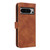Google Pixel 8 Pro Skin Feel Magnetic Flip Leather Phone Case - Brown