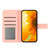 Google Pixel 8 Pro Skin Feel Sun Flower Embossed Flip Leather Phone Case with Lanyard - Pink