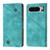Google Pixel 8 Pro Skin-feel Embossed Leather Phone Case - Green