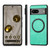 Google Pixel 8 Pro Solid Color Leather Skin Back Cover Phone Case - Green