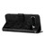 Google Pixel 8 Pro Tree Birds Embossed Pattern Leather Phone Case - Black