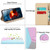 Google Pixel 8 Pro Tricolor Stitching Horizontal Flip Leather Phone Case - Blue