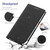 Google Pixel 8 Pro ViLi DMX Series TPU + PU Leather Magnetic Phone Case - Black