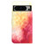 Google Pixel 8 Pro Watercolor Pattern Flip Leather Phone Case - Spring Cherry