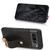 Google Pixel 8 Pro Wristband Leather Back Phone Case - Black