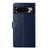 Google Pixel 8 Pro Y-shaped Pattern Flip Leather Phone Case - Blue