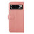 Google Pixel 8 Pro Y-shaped Pattern Flip Leather Phone Case - Pink