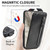 Google Pixel 8 Pro Zipper Wallet Vertical Flip Leather Phone Case - Black