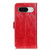 Google Pixel 8 Retro Crazy Horse Texture Flip Leather Phone Case - Red