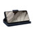 Google Pixel 8 Rivet Buckle 9 Cards Three Fold Leather Phone Case - Blue