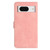 Google Pixel 8 Seven Butterflies Embossed Leather Phone Case - Pink