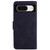 Google Pixel 8 Skin Feel Pure Color Flip Leather Phone Case - Black