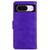 Google Pixel 8 Skin Feel Pure Color Flip Leather Phone Case - Purple