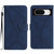 Google Pixel 8 Stitching Embossed Leather Phone Case - Blue