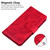 Google Pixel 8 Tiger Embossing Pattern Flip Leather Phone Case - Red