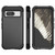 Google Pixel 8 3 in 1 Shockproof PC + Silicone Phone Case - Black