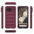 Google Pixel 8 5G Magic Shield TPU + Flannel Phone Case - Black