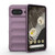 Google Pixel 8 5G Magic Shield TPU + Flannel Phone Case - Purple