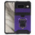 Google Pixel 8 Camera Shield Card Slot PC+TPU Phone Case - Purple