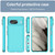 Google Pixel 8 Candy Series TPU Phone Case - Transparent Blue