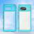Google Pixel 8 Colorful Series Acrylic + TPU Phone Case - Transparent Blue